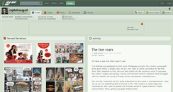 Desktop Screenshot of captainaugust.deviantart.com