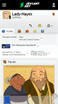 Mobile Screenshot of lady-hayes.deviantart.com