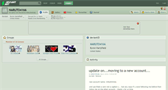 Desktop Screenshot of naruto4166.deviantart.com