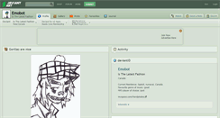 Desktop Screenshot of emobot.deviantart.com