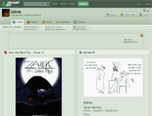 Tablet Screenshot of dsh96.deviantart.com