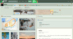 Desktop Screenshot of akive.deviantart.com