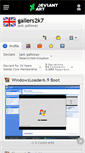Mobile Screenshot of gallers2k7.deviantart.com