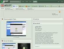 Tablet Screenshot of gallers2k7.deviantart.com