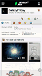 Mobile Screenshot of galaxyfriday.deviantart.com