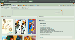 Desktop Screenshot of kimpossible.deviantart.com