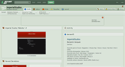 Desktop Screenshot of imperialstudios.deviantart.com