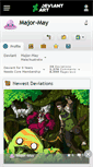 Mobile Screenshot of major-may.deviantart.com