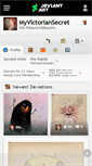 Mobile Screenshot of myvictoriansecret.deviantart.com