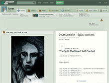 Tablet Screenshot of iluvar.deviantart.com