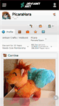 Mobile Screenshot of picaranara.deviantart.com