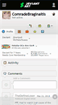 Mobile Screenshot of comradebraginaitis.deviantart.com