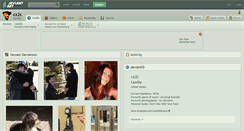 Desktop Screenshot of cx2c.deviantart.com