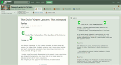 Desktop Screenshot of green-lantern-corps.deviantart.com