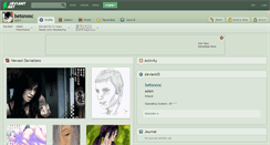 Desktop Screenshot of betonosc.deviantart.com