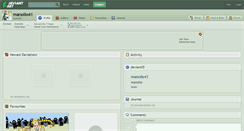 Desktop Screenshot of manolio41.deviantart.com
