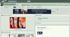 Desktop Screenshot of ameliaatwaterrhodes.deviantart.com