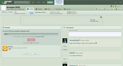 Desktop Screenshot of dovepaw3000.deviantart.com
