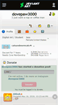 Mobile Screenshot of dovepaw3000.deviantart.com