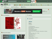 Tablet Screenshot of adibzta.deviantart.com