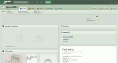 Desktop Screenshot of barone2004.deviantart.com