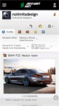 Mobile Screenshot of nolimitsdesign.deviantart.com