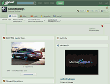Tablet Screenshot of nolimitsdesign.deviantart.com
