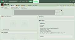 Desktop Screenshot of morticus.deviantart.com