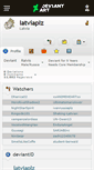 Mobile Screenshot of latviaplz.deviantart.com
