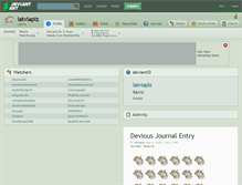Tablet Screenshot of latviaplz.deviantart.com