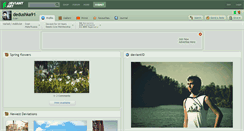 Desktop Screenshot of dedushka91.deviantart.com