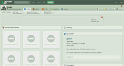 Desktop Screenshot of jjmad.deviantart.com