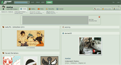 Desktop Screenshot of aoeiya.deviantart.com