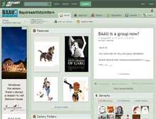 Tablet Screenshot of bayareaartistsunite.deviantart.com