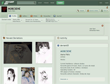 Tablet Screenshot of mobcsene.deviantart.com
