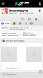 Mobile Screenshot of lemonsnapples.deviantart.com