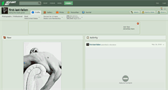 Desktop Screenshot of first-last-fallen.deviantart.com