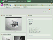 Tablet Screenshot of crival07.deviantart.com