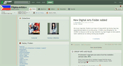 Desktop Screenshot of filipino-artists.deviantart.com