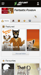 Mobile Screenshot of fantastic-foxes.deviantart.com