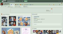 Desktop Screenshot of geddondusk.deviantart.com
