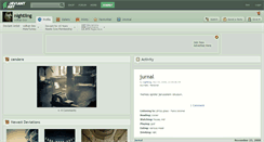 Desktop Screenshot of nightling.deviantart.com