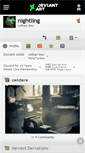 Mobile Screenshot of nightling.deviantart.com
