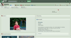 Desktop Screenshot of krissonia.deviantart.com