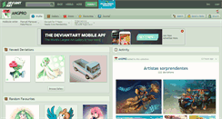 Desktop Screenshot of angpro.deviantart.com