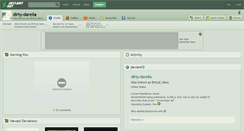Desktop Screenshot of dirty-darella.deviantart.com