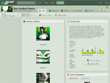 Tablet Screenshot of doc-scratch-fans.deviantart.com