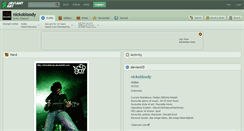 Desktop Screenshot of nickobloody.deviantart.com