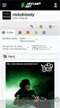 Mobile Screenshot of nickobloody.deviantart.com