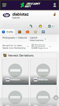Mobile Screenshot of diablotaz.deviantart.com